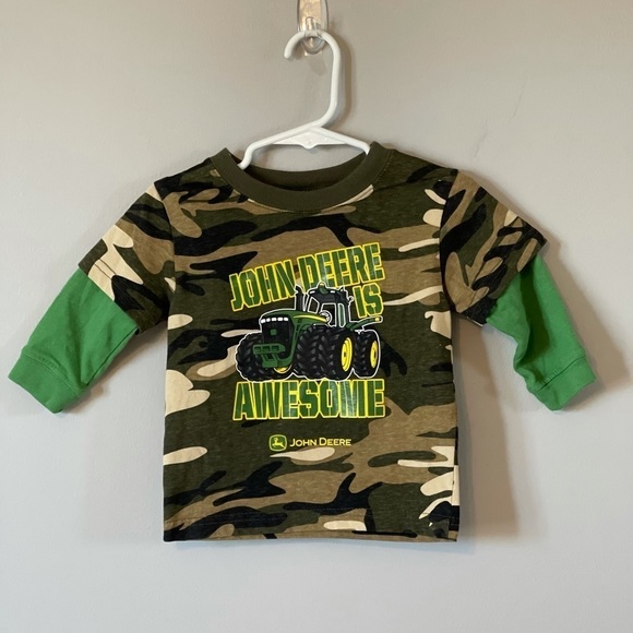 John Deere camouflage shirt with Tractor - Picture 11 of 11